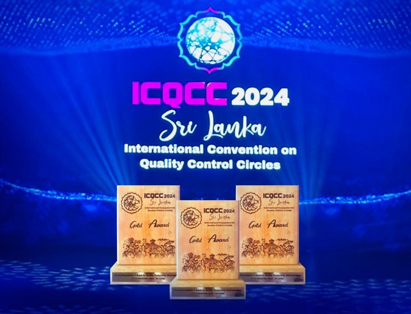 3项ICQCC国际QC金奖（2024）
